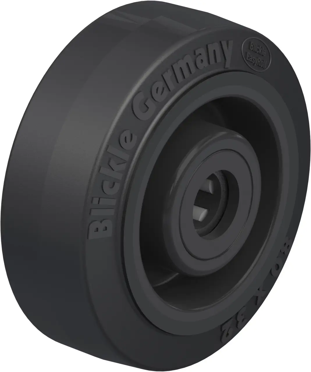 Колесо Blickle POEV 80/12R, резина, диаметр: 80 мм