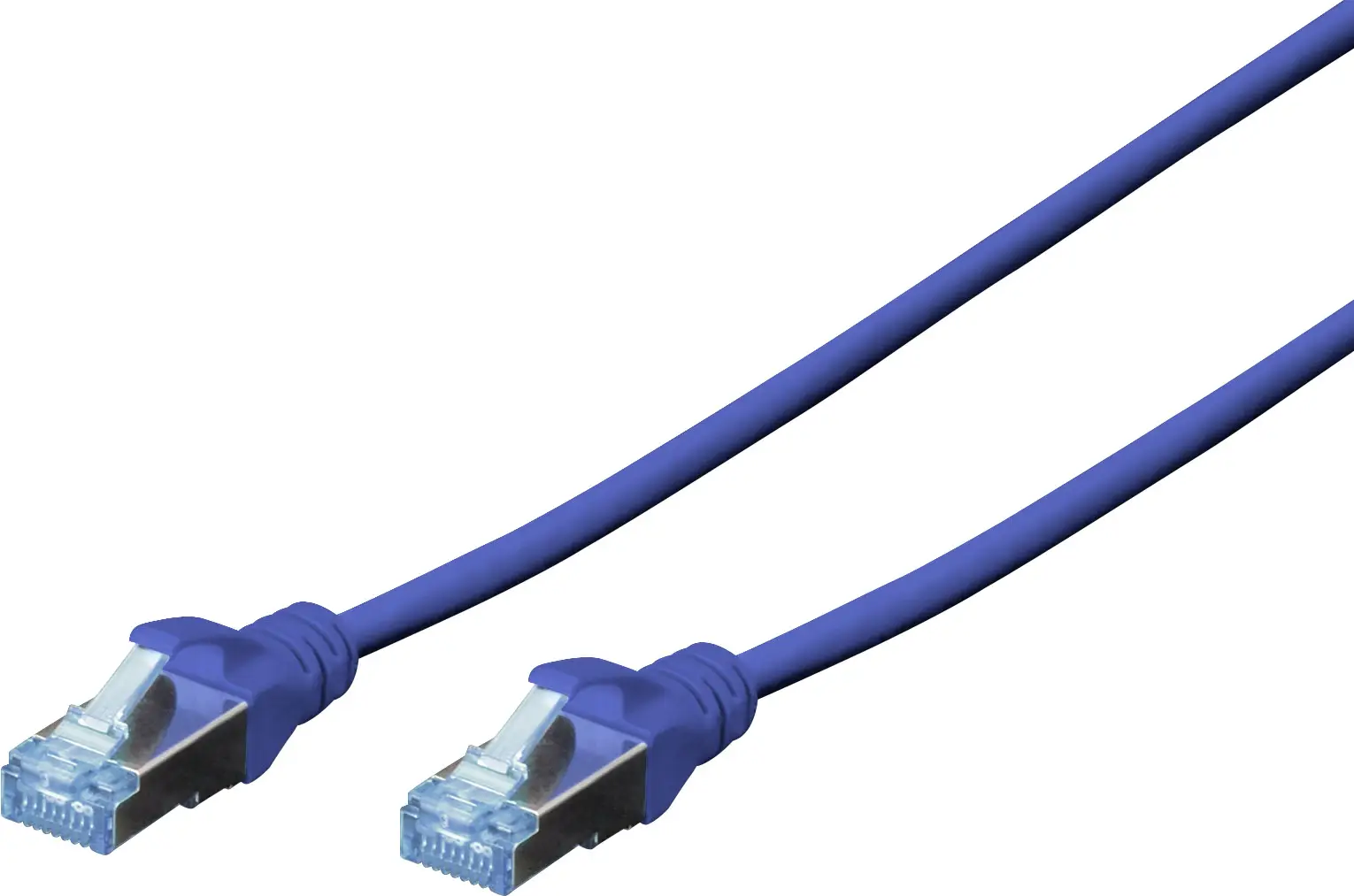 Сетевой кабель RJ45, Digitus DK-1531-050/B DIGITUS - патч-кабель CAT 5e SF/UTP, SF/UTP, CAT 5e, 5,00 м, синий