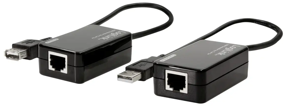 Мережевий кабель LogiLink UA0021D USB 1.1 Extender через RJ45, 60 м
