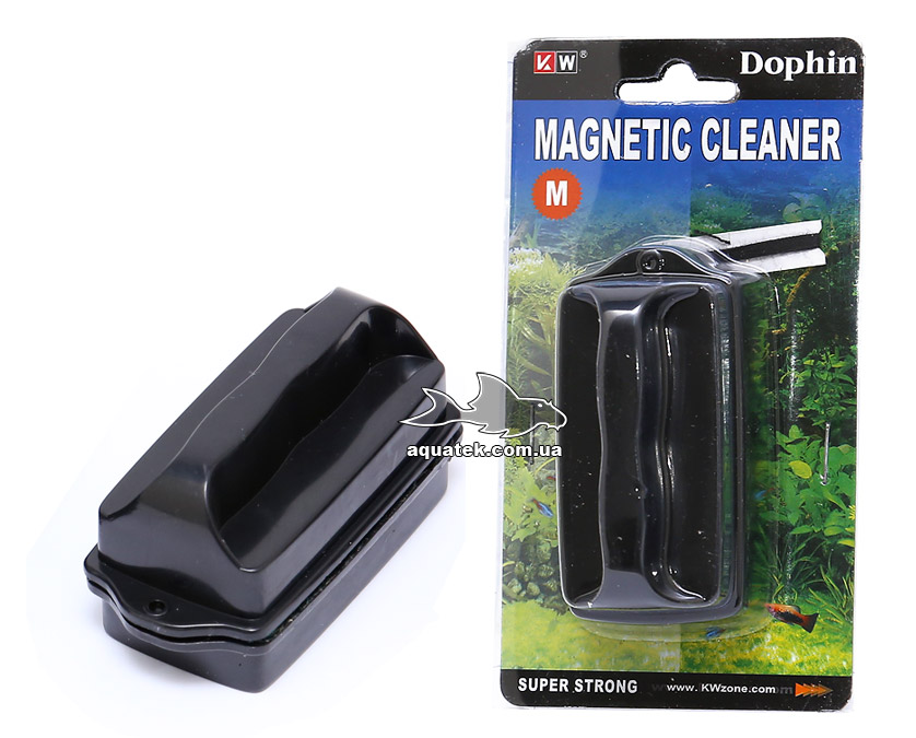 Dophin Magnetic Cleaner M - аквариумный магнитный очиститель (скребок), для стекол до 8 мм Dophin Magnetic Cleaner M - аквариумный магнитный очиститель (скребок), для стекол до 8 мм