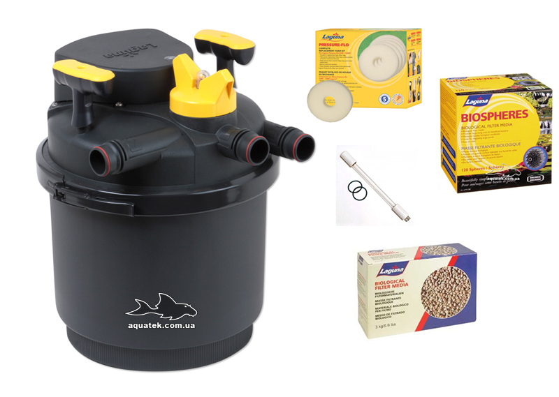 ÐапоÑнÑй ÑилÑÑÑ Ð´Ð»Ñ Ð¿ÑÑда Laguna Pressure-Flo 10000 UVC Ñо вÑÑÑоеннÑм УФ-ÑÑеÑилизаÑоÑом 24 ÐÑ.