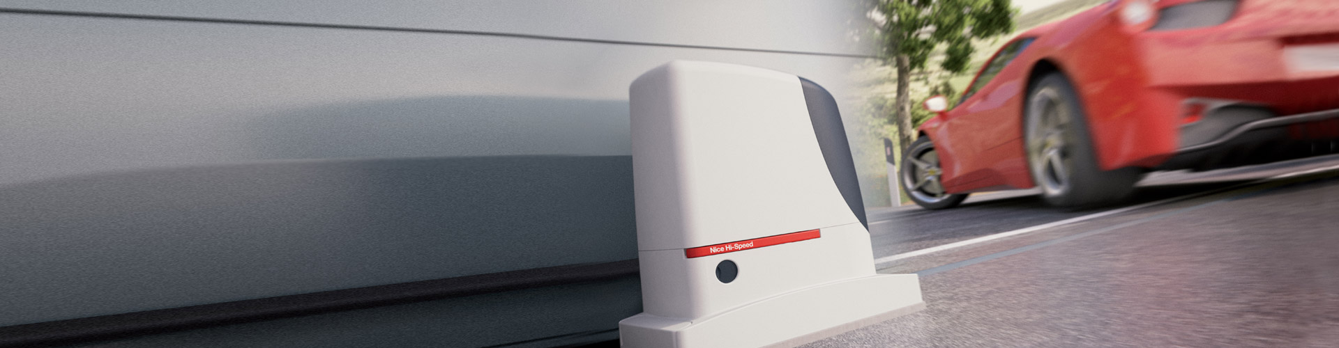 Автоматика для откатных ворот Nice Hi-Speed в Минске