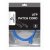 Патч корд PP6U-1M/B, UTP, категория. 6, литой, 50u