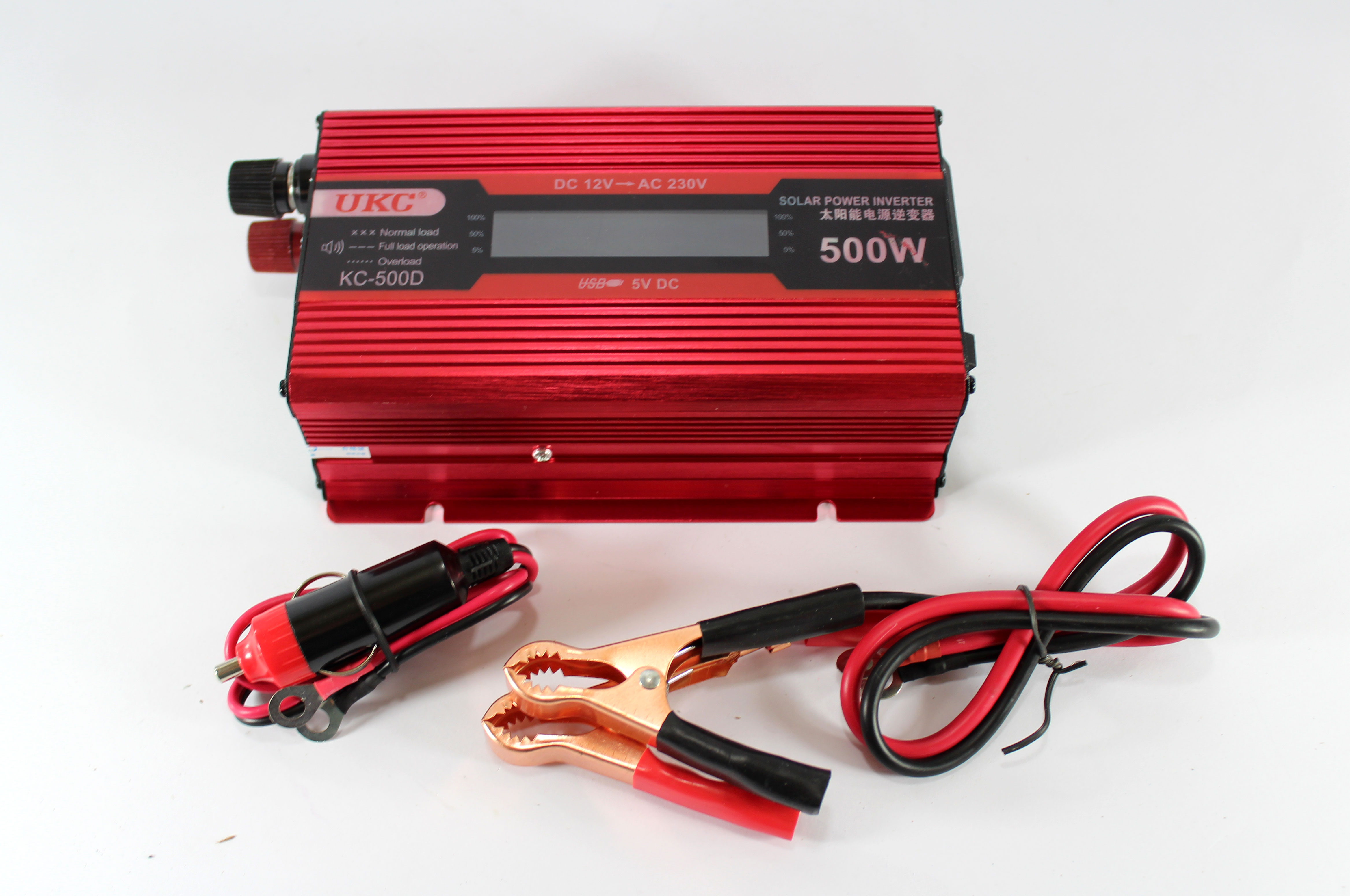 Преобразователь напряжения AC/DC KC-500D 500W + lcd купить в украине Преобразователь напряжения, автоинвертор AC/DC KC-500D 500W + lcd
