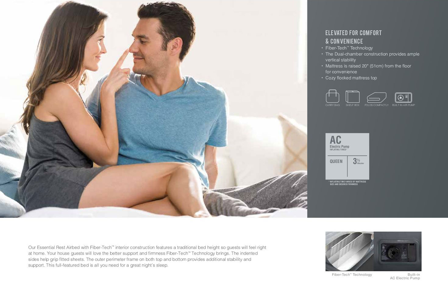 Ліжко інтекс 64140 Ліжко двоспальне 64140