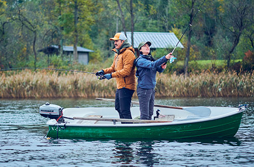 Deeper CHIRP+ 2 - Вражаюча дальність закидання і портативність Вражаюча дальність закидання і портативність