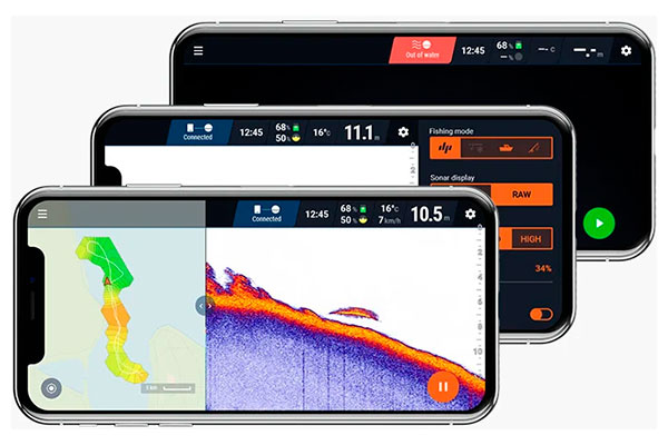 Приложение Deeper Smart Fishfinder на вашем смартфоне Загрузите приложение Deeper Smart Fishfinder на ваш смартфон