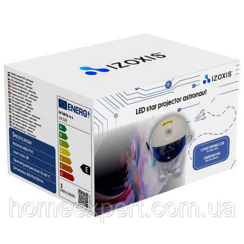 Описание Звездный проектор Астронавт IZOXIS