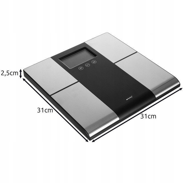 Описание Весы аналитические напольные с LCD дисплеем до 225 кг RUHHY 24638