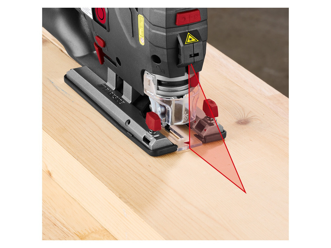 Характеристики Бесщеточный электролобзик с лазерным наведением PARKSIDE PPSTK 550 A1