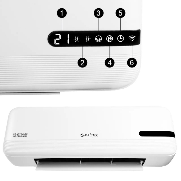 Фото Повітряна завіса з обігрівачем MALTEC, PT4000W