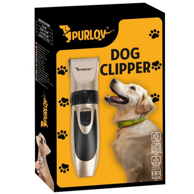 Характеристики Машинка для стрижки животных аккумуляторная PURLOV 24089