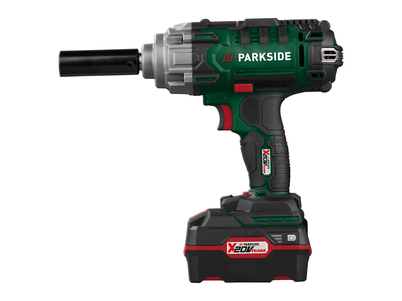 Характеристики Аккумуляторный ударный гайковерт PARKSIDE PASSK 20-LI C4