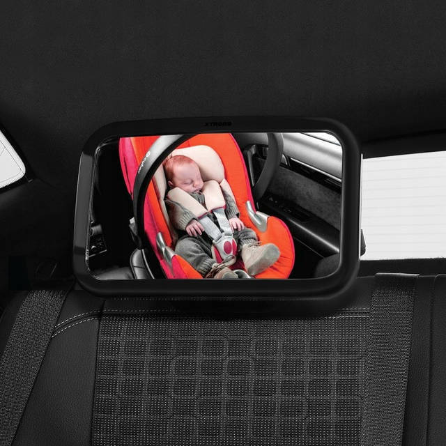 Описание Зеркало для наблюдения за детьми 30x20 см с ремнем XTROBB