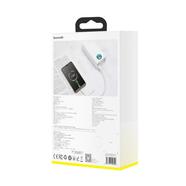 Описание Повербанк BASEUS PPLG-A02White