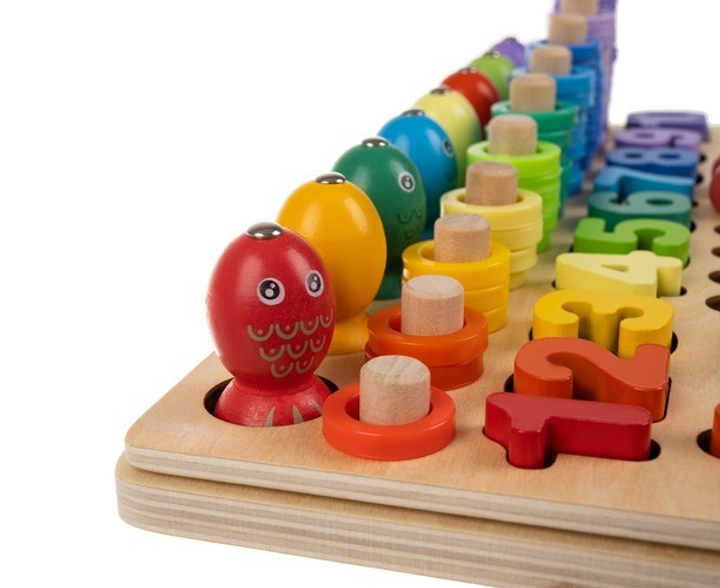 Характеристики Развивающий деревянный набор KRUZZEL DU17252