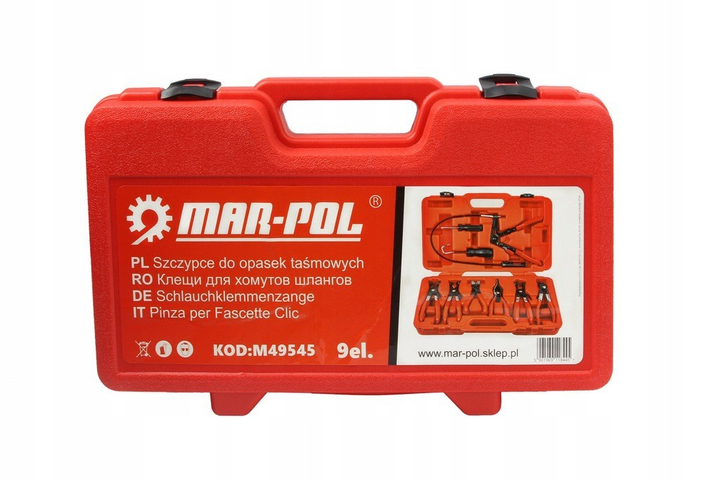 Фото Набор клещей для хомутов MAR-POL