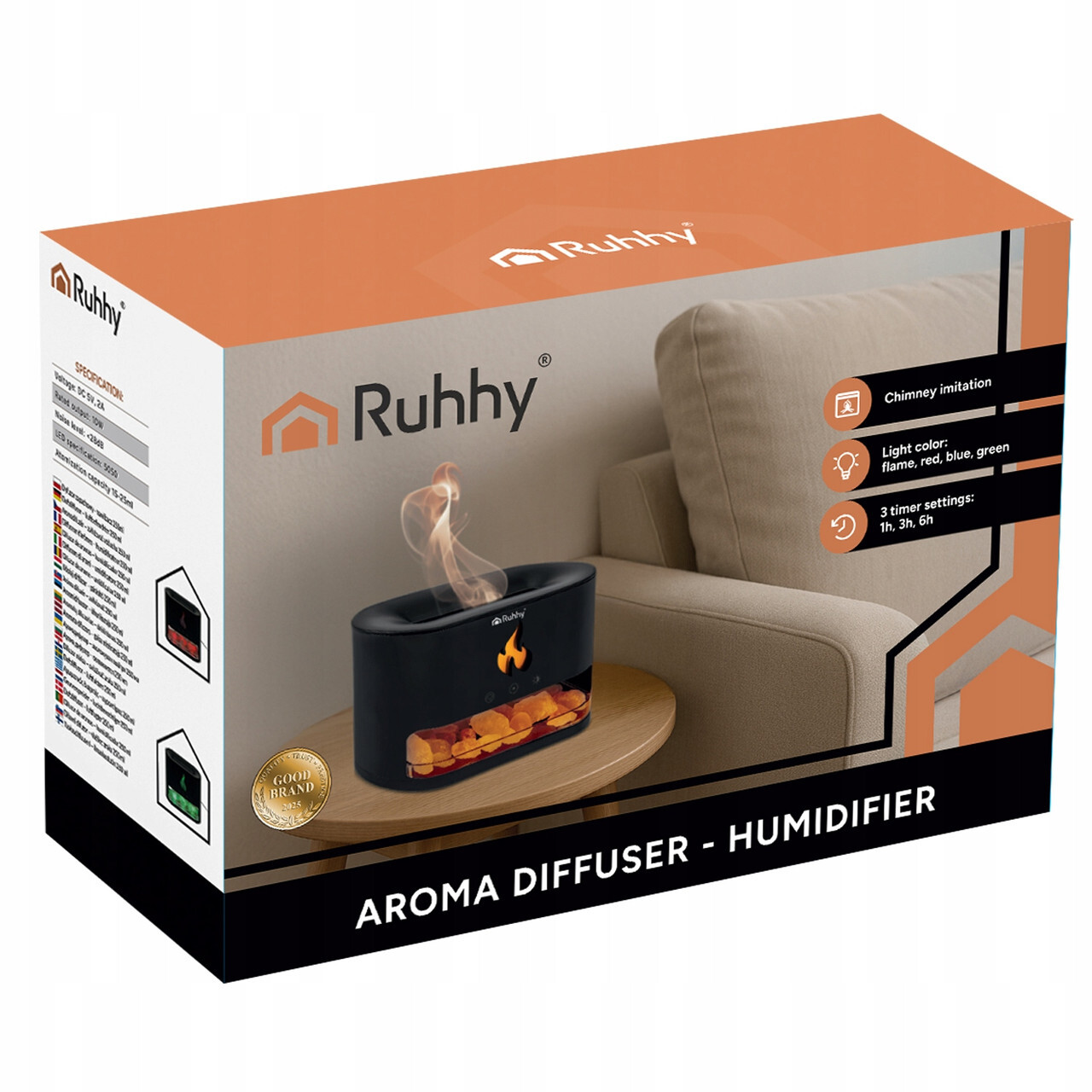 Характеристики Аромадиффузор RUHHY 26417