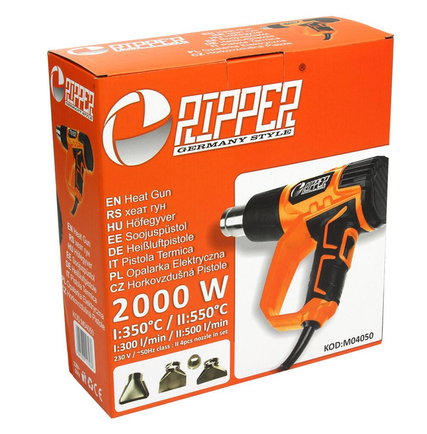 Описание Фен будівельний MAR-POL M04050