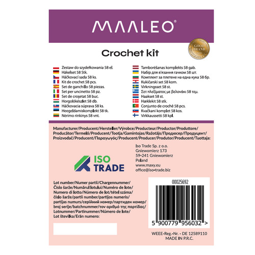 Описание MAALEO 25692