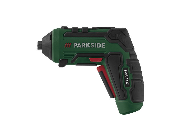 Характеристики Аккумуляторная отвертка PARKSIDE PAS 4 D7