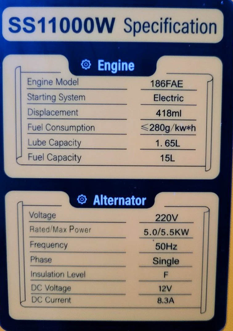 Фото EASY POWER SS11000W