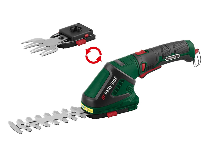 Фото Кусторез аккумуляторный, триммер для травы PARKSIDE