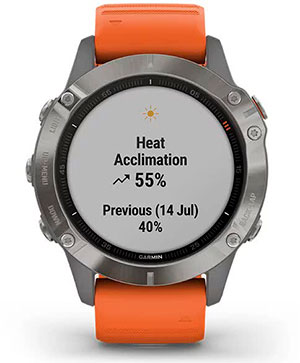 Garmin fenix 6. Спортивні показники Garmin fenix 6. Спортивні показники