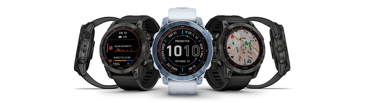 Приймайте виклики з надійним мультиспортивним GPS-годинником fenix 7 Sapphire Solar Приймайте виклики з надійним мультиспортивним GPS-годинником fenix 7 Sapphire Solar