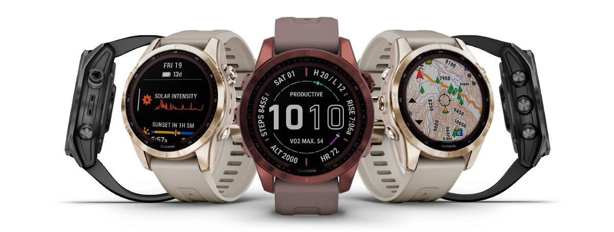 Приймайте виклики з надійним мультиспортивним GPS-годинником fenix 7S Sapphire Solar Приймайте виклики з надійним мультиспортивним GPS-годинником fenix 7S Sapphire Solar
