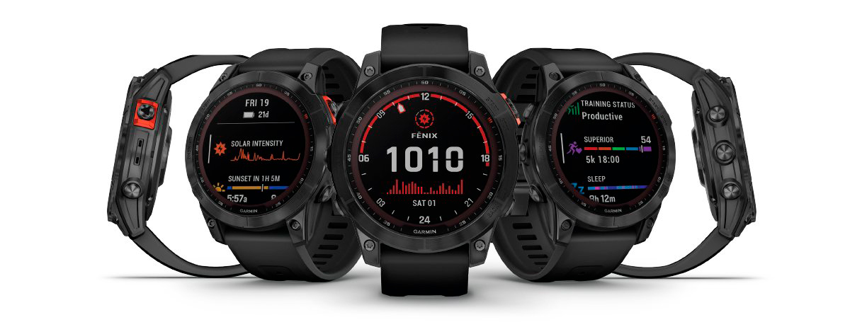 Приймайте виклики з надійним мультиспортивним GPS-годинником fenix 7 Sapphire Solar Приймайте виклики з надійним мультиспортивним GPS-годинником fenix 7 Sapphire Solar