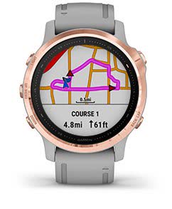 fenix 6S Sapphire. Функція Round-trip Routing fenix 6S Sapphire. Функція Round-trip Routing