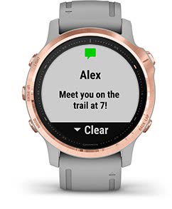 fenix 6S Sapphire. Смарт нотифікації fenix 6S Sapphire. Смарт нотифікації