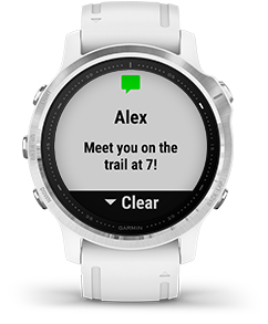 fenix 6S. Смарт нотифікації fenix 6S. Смарт нотифікації