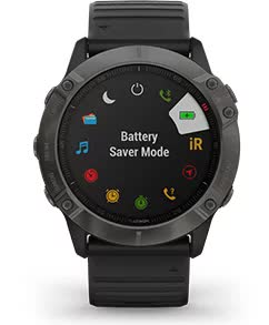 fenix 6X Pro Solar. Батарея fenix 6X Pro Solar. Батарея