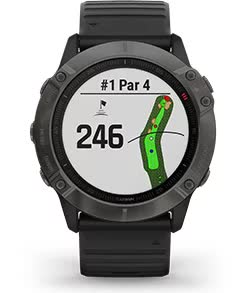 fenix 6X Pro Solar. Функції для гольфу fenix 6X Pro Solar. Функції для гольфу