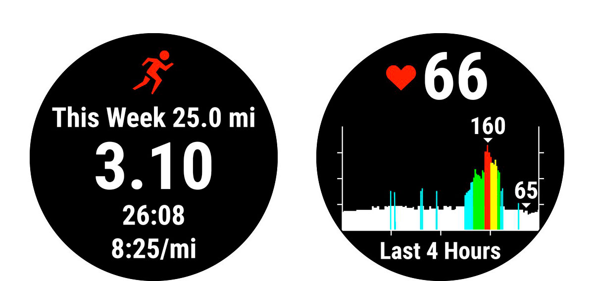 Forerunner 45. Біг