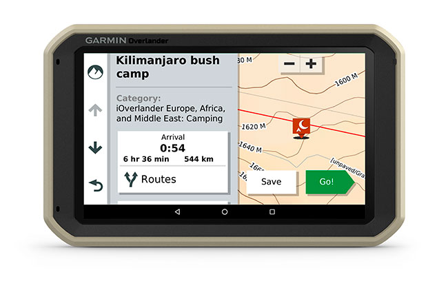 Навігатор Overlander. Місця для кемпінгу Навігатор Overlander. Місця для кемпінгу