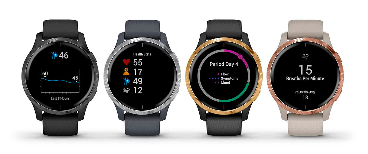 Колекція годинників Garmin Venu Колекція годинників Garmin Venu