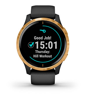 Годинник Venu. Функція Garmin Coach Годинник Venu. Функція Garmin Coach