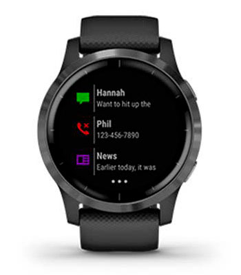 vivoactive 4. Смарт нотифікації vivoactive 4. Смарт нотифікації
