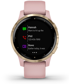 vivoactive 4S. Смарт нотифікації vivoactive 4S. Смарт нотифікації