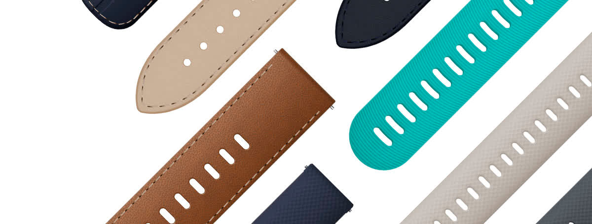 Швидкозмінні ремінці QuickFit для годинників vivomove Style Швидкозмінні ремінці QuickFit для годинників vivomove Style