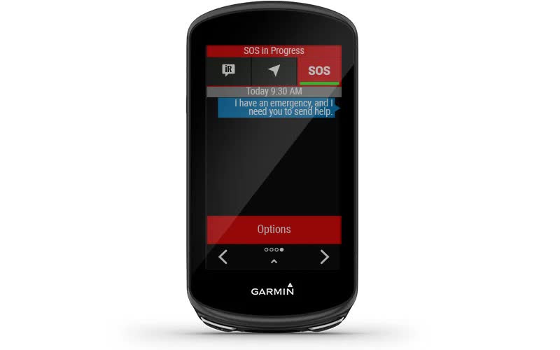 Велонавігатор Edge 1030 Plus підтримує технологію inReach Велонавігатор Edge 1030 Plus підтримує технологію inReach