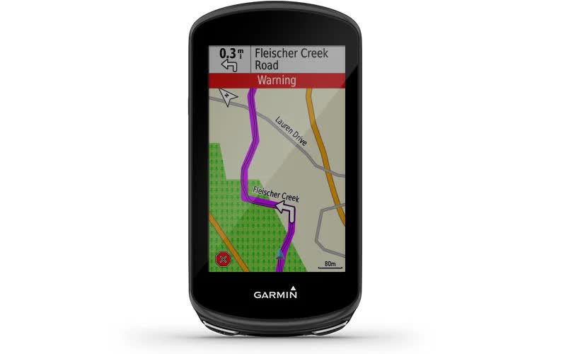Garmin Edge 1030 Plus надає навігаційні підказки від повороту до повороту Garmin Edge 1030 Plus надає навігаційні підказки від повороту до повороту