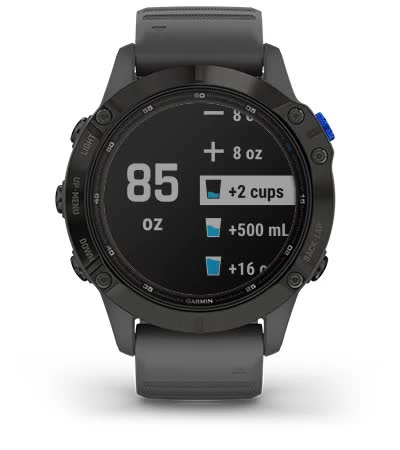 Відстеження водного балансу fenix 6 Solar Відстеження водного балансу fenix 6 Solar