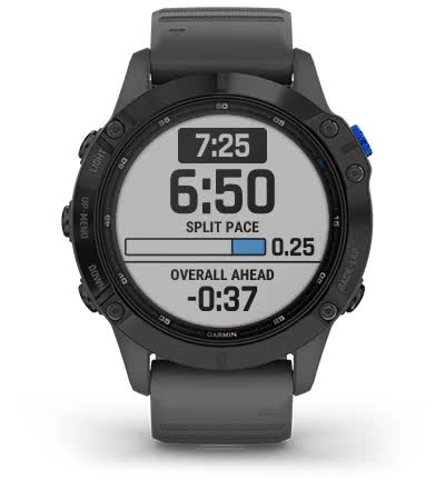 Технологія PacePro у fenix 6 Solar Технологія PacePro у fenix 6 Solar