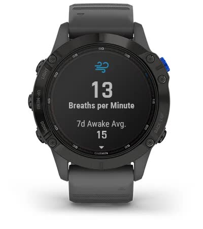 Стеження за диханням з fenix 6 Solar Стеження за диханням з fenix 6 Solar