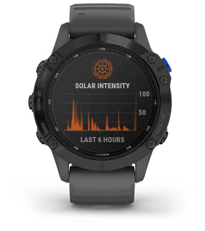 Підзарядка від сонячної батареї fenix 6 Solar Підзарядка від сонячної батареї fenix 6 Solar