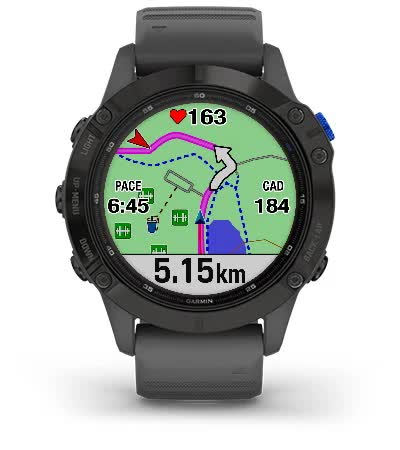 fenix 6 Solar підтримує декілька супутникових навігаційних систем для максимальної точності fenix 6 Solar підтримує декілька супутникових навігаційних систем для максимальної точності